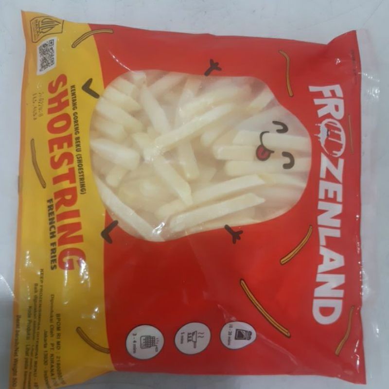 

Kentang Frozenland Shoestring 500gr