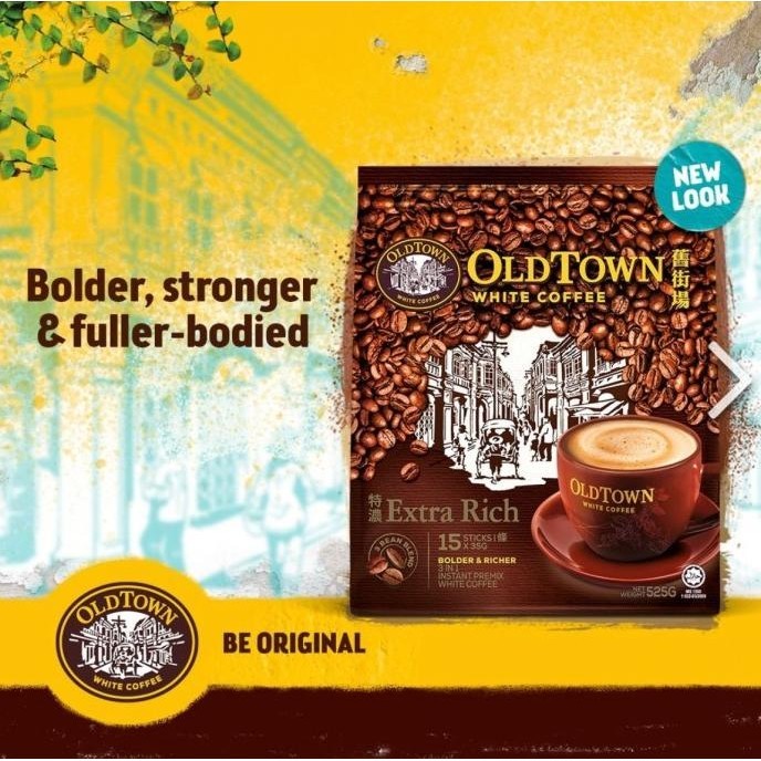 

OldTown White Coffee Old Town Malaysia Extra Rich 3in1 kopi 15 sachet