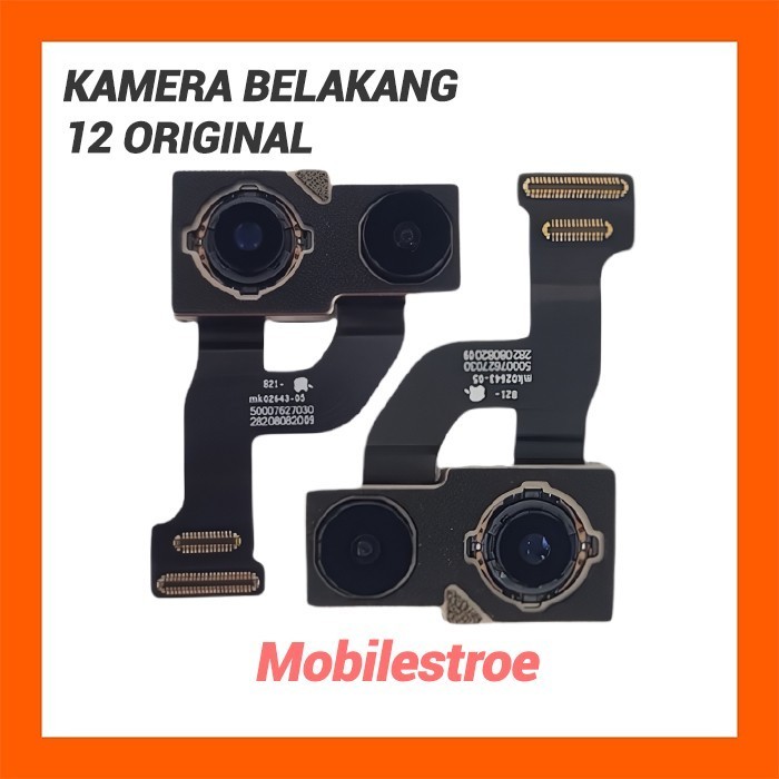 KAMERA BELAKANG IPHONE 12 ORIGINAL COPOTAN