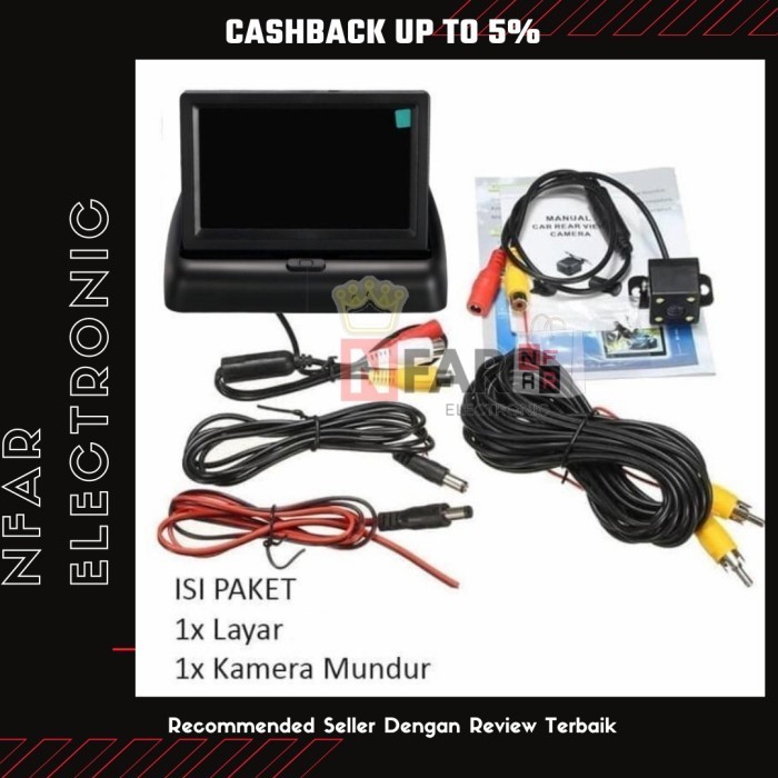 For Sale Paket Kamera Mundur Parkir Monitor Tft Kamera Mundur Mobil Rear Camera Hemat