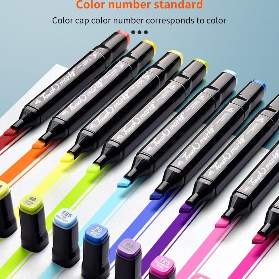 

fg-87 Ready Deli Color Marker With Bag Spidol Warna Dengan Tas 60/80 Premium