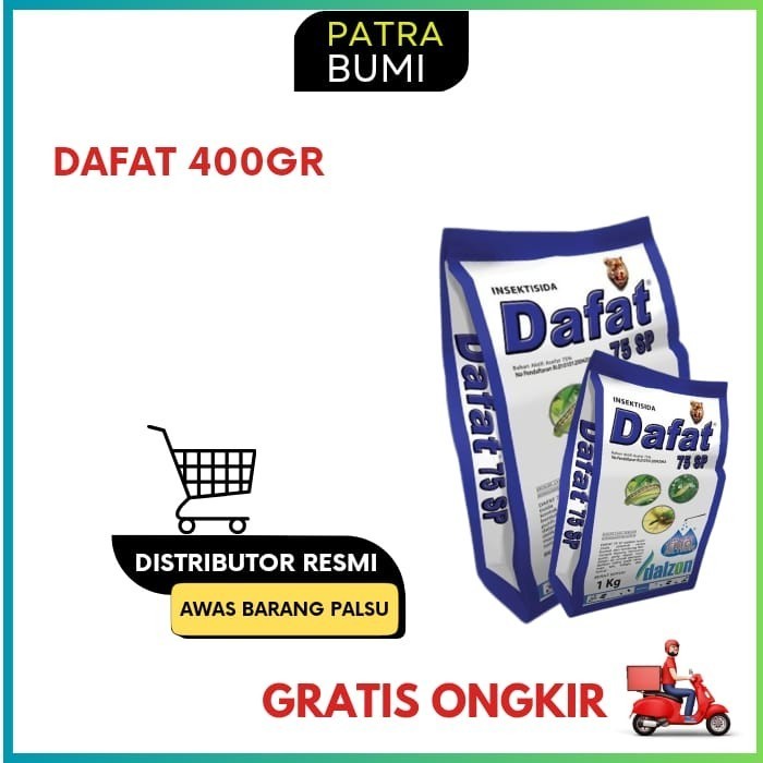 Dafat 400Gr Insektisida Ulat Walang Wereng Dafat 75 Sp 100 Gram