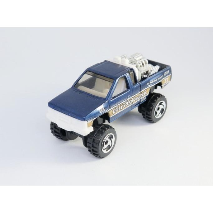 Hot Wheels loose Nissan Hardbody - Sand Swarm Baja Blazers - biru