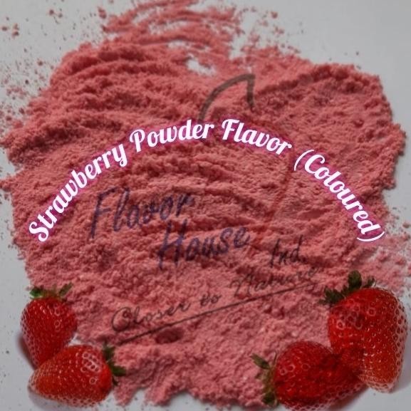 

Strawberry Powder Flavor Colored - Essence Powder - Perisa
