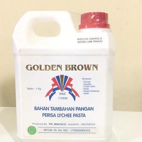 

Golden Brown Perisa Kue Lychee Leci Pasta 1Kg 1 Kg