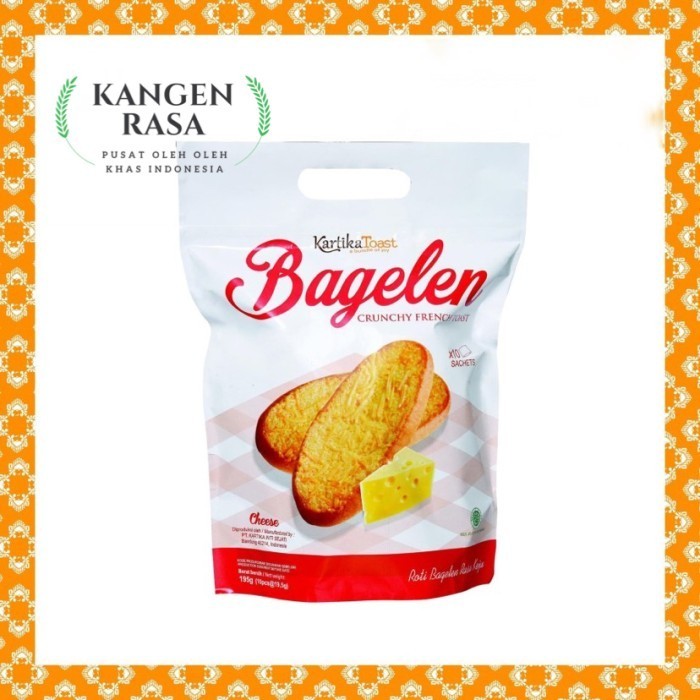 BAGELEN CHEESE KARTIKA SARI TOAST BANDUNG - 195 GR