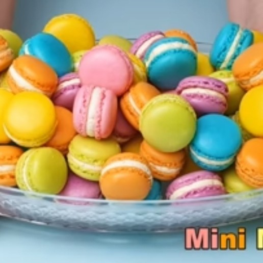 KUE MACARON MINI ISI 50PCS