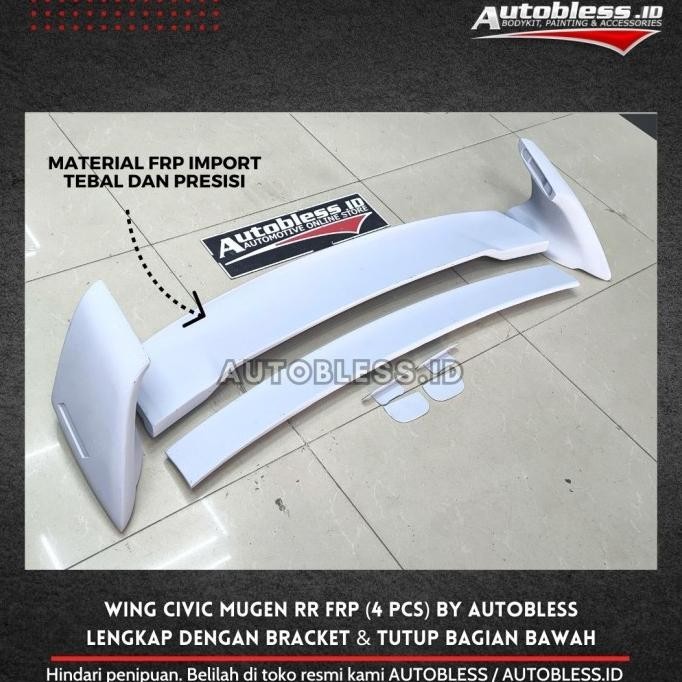 Wing Spoiler Civic Mugen RR Civic FD Mugen RR