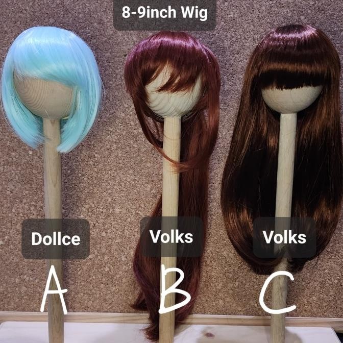 Wig BJD / Boneka / Dollfie