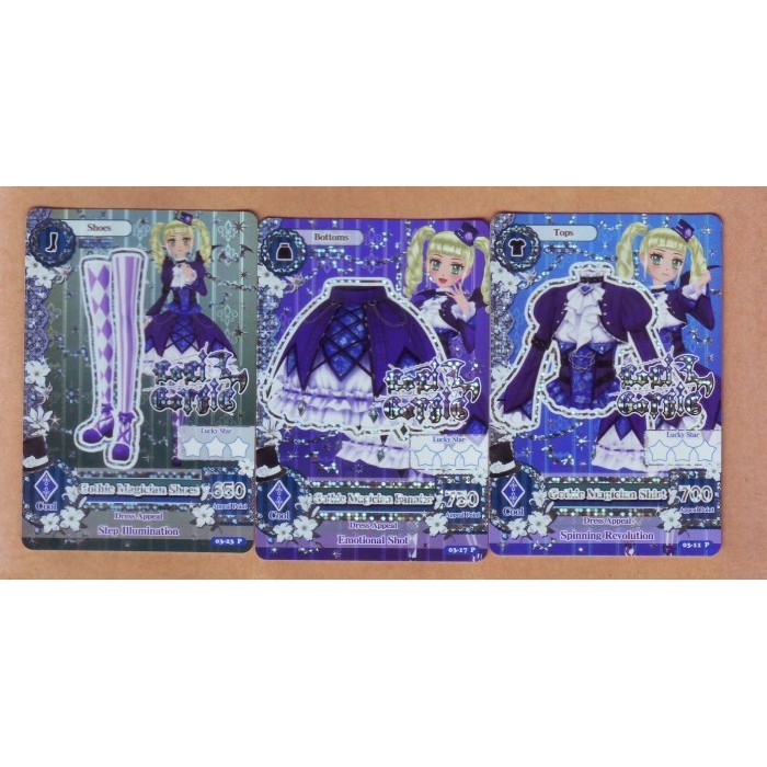 AIKATSU PREMIUM CARD GOTHIC MAGICIAN SET