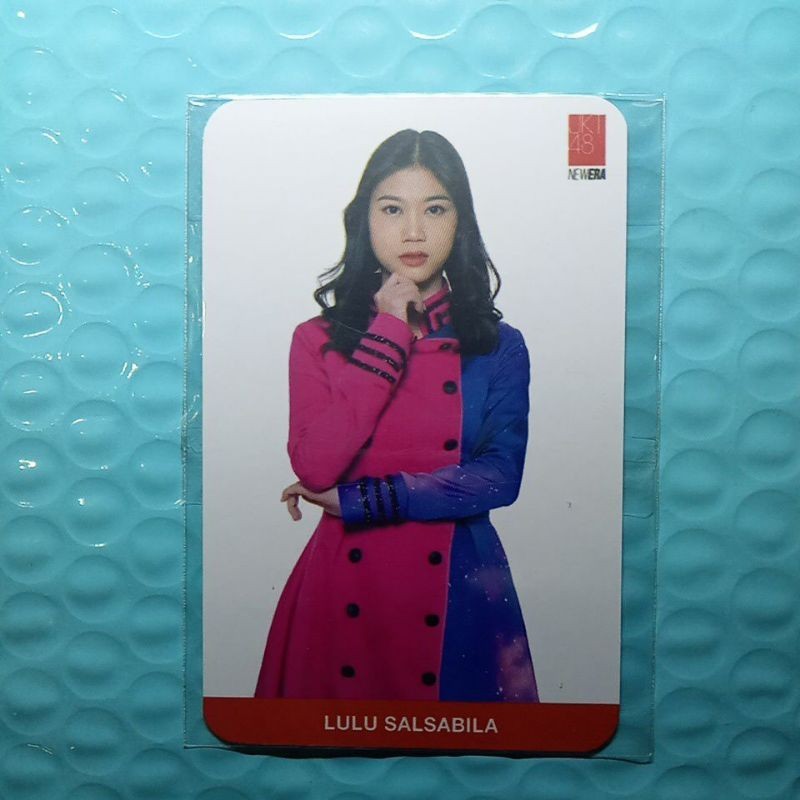photocard jkt48 nice to see you Lulu Salsabila