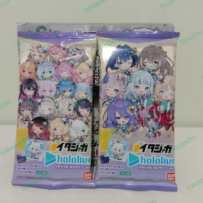 

Hololive Itajaga Snack Bonus Sticker Metalic