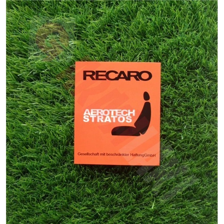 

Sticker Recaro Kotak