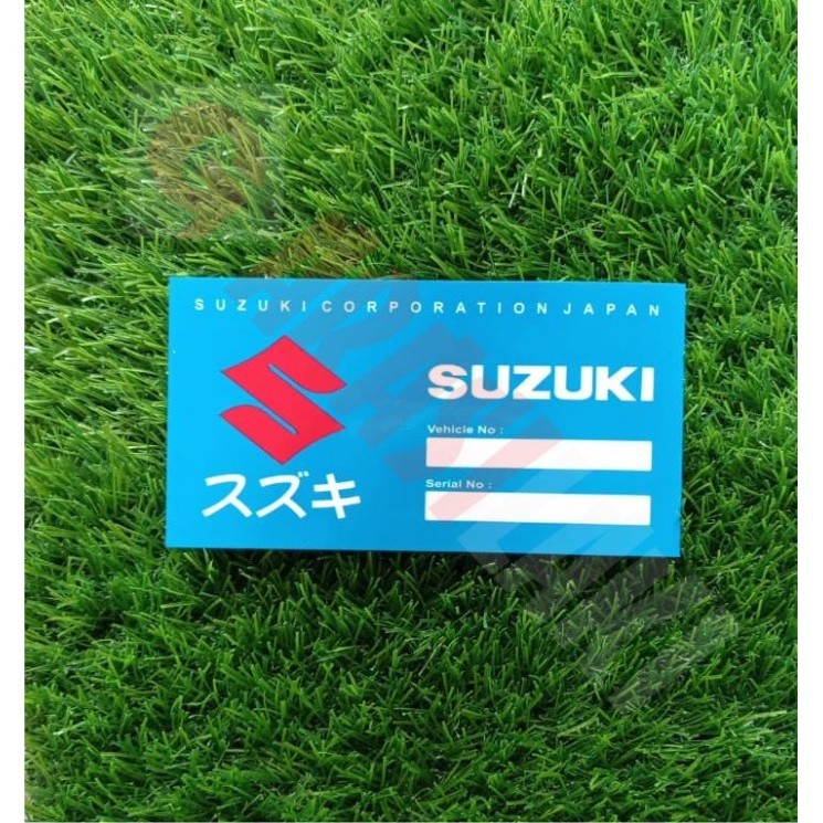 

Sticker Suzuki Barcode Tempel Dalam Kaca