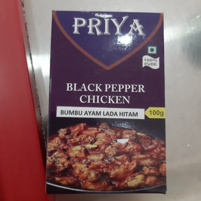 

Silahkan Order] priya black pepper 100gm