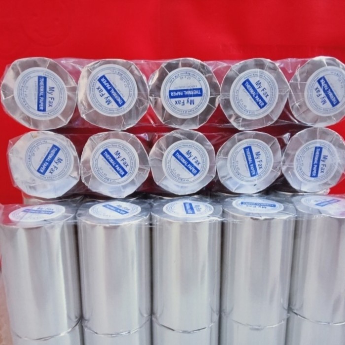 

Kertas kasir thermal edc 57/58x40 / Struk kasir 58mm paket 20 Roll