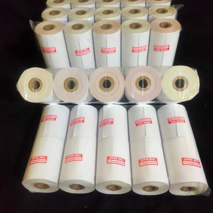 

kertas kasir 3ply 75x60 paket 10 Roll