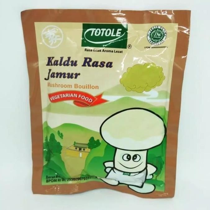 

Totole Kaldu Jamur 80 Gram (1 Dus Isi 100Pcs) Halal Mui Bpom