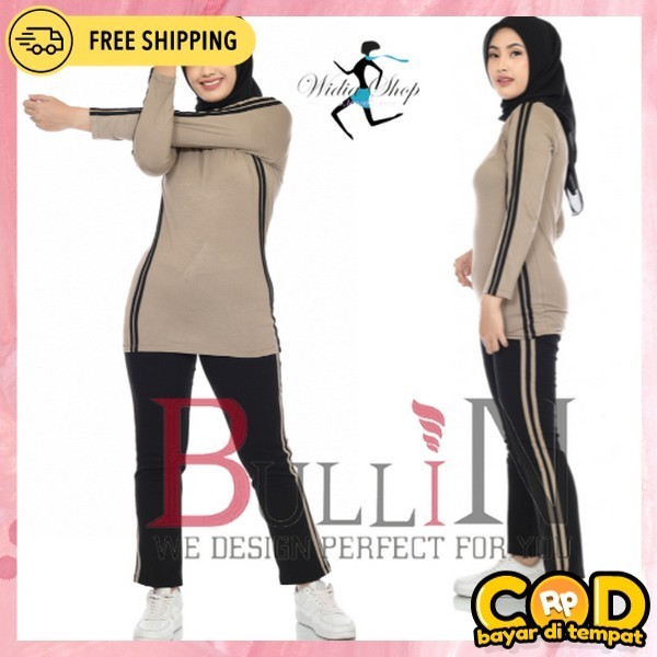 Setlan Senam Aerobik Pakean Yoga Gym Fitness Setelan Baju Olahraga Ibuibu Stelan Senam Olah Raga Bah