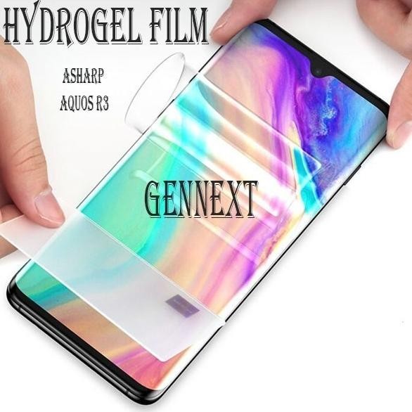 Anti Gores Jelly Hydrogel Sharp Aquos Sense 8 Full Screen Berkualitas