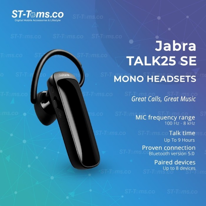 Jabra Talk 25 Wireless Bluetooth Headset