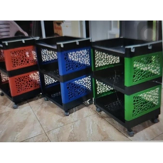 RAK PLASTIK RAK SERBAGUNA YOYO SUSUN 5