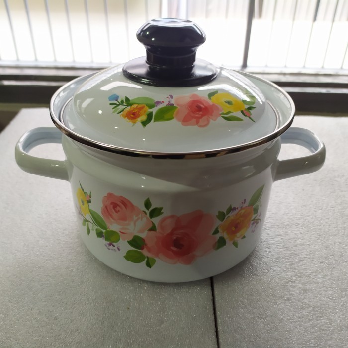 Ideal Panci Enamel Jamaica Set 16/20 Cm Vintage