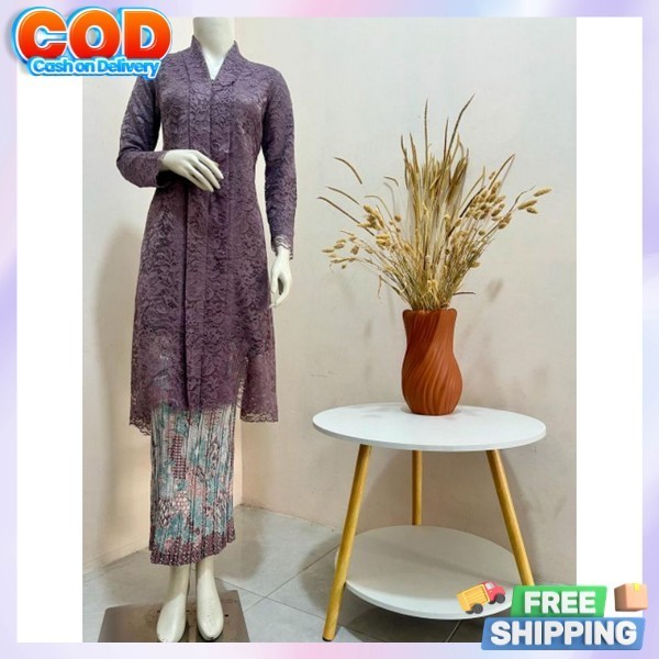 Fashion Wanita Atasan Dan Bawahan Stlan Kebays Kutu Baru Atasn Dan Rok Lebaya Pesta Kondangan Jebaya