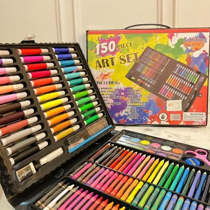 

PAKET 150 IN 1 CRAYON ALAT MENGGAMBAR SUPER LENGKAP COD HARGA TERMURAH