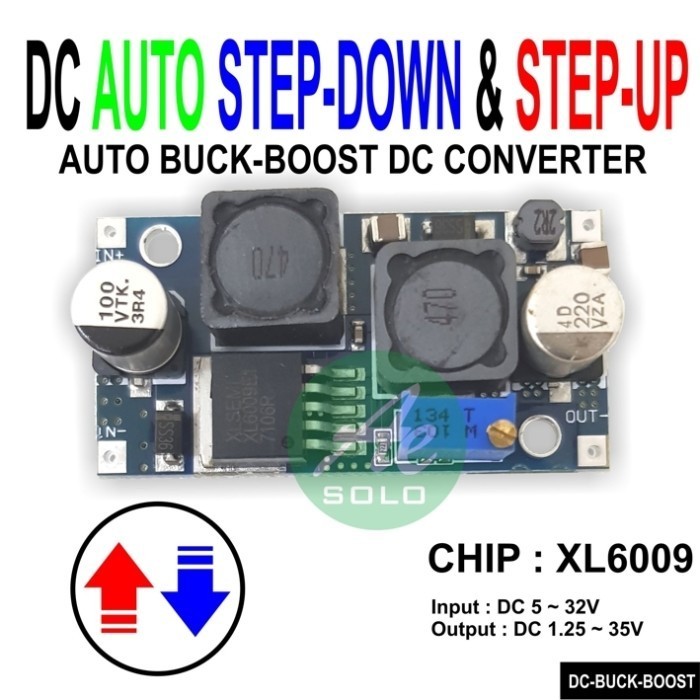 """] DC Auto Step-Down / Step-Up Buck / Boost Power Converter Module