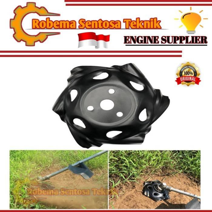 Ready Mata Pisau Pengikis Tanah Mesin Potong Rumput Model Pengikis Tanah