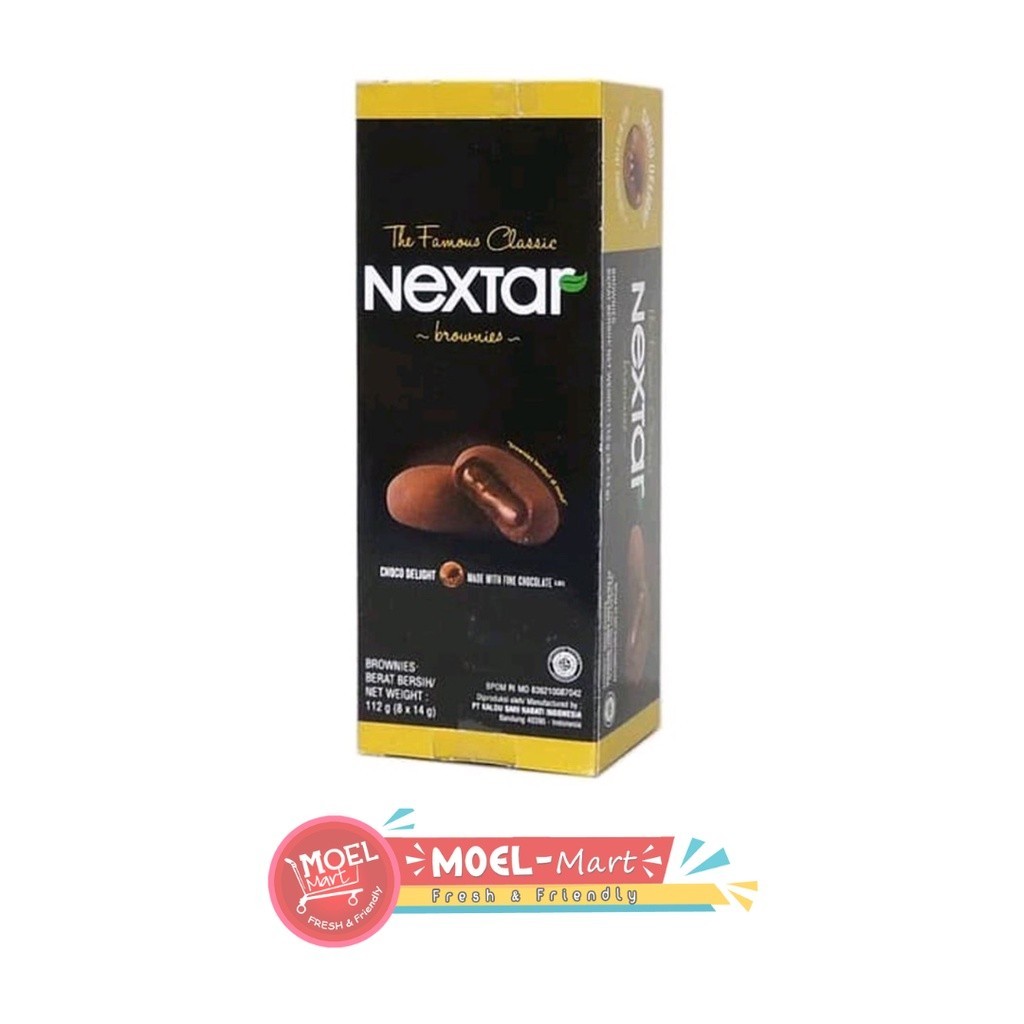 

NEXTAR Brownies Cookies 8 Sachet x 14gr