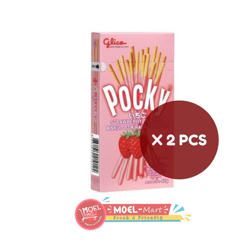 

POCKY STRAWBERRY STICK 2 PCS X 45GR