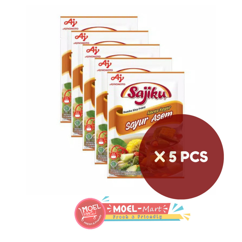 

SAJIKU Sayur Asem 5pcs x 25gr