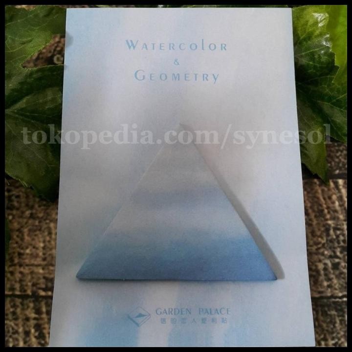 

HOT DEAL STICKY NOTES TEMA WATERCOLOR GEOMETRY - SEGITIGA !!!!