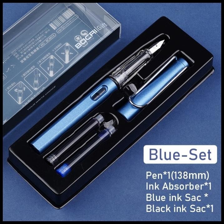 

BEST DEAL PENA TINTA FOUNTAIN PEN SET 0.38MM UNTUK MENULIS / HADIAH / KANTOR !!!!!!
