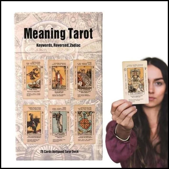 TERBARU KARTU TAROT RAMALAN KLASIK/KARTU TAROT/KARTU ORACLE/TAROT INGGRIS 