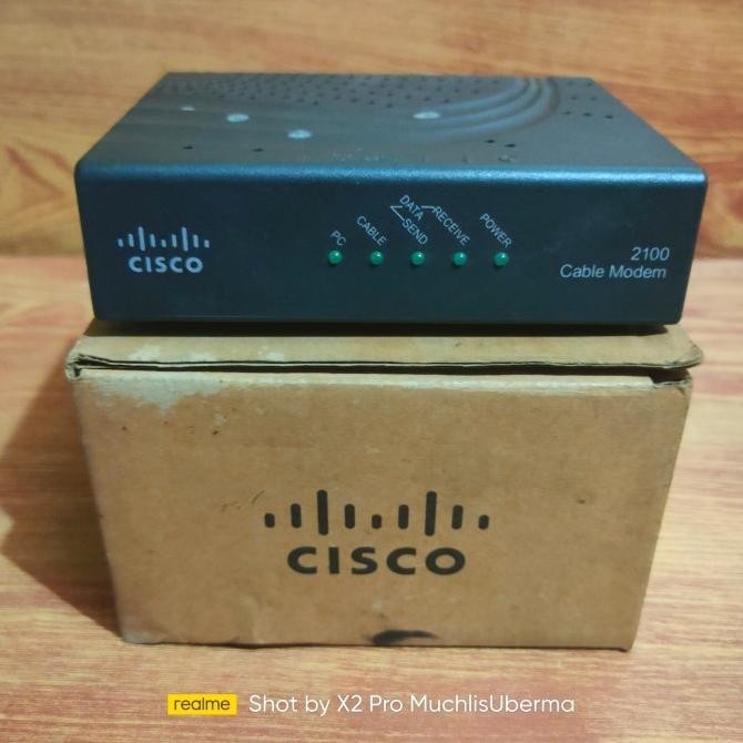 Cisco 2100 Docsis 2.0 Cable Modem DPC2100RE docsys 2 first media -UBM