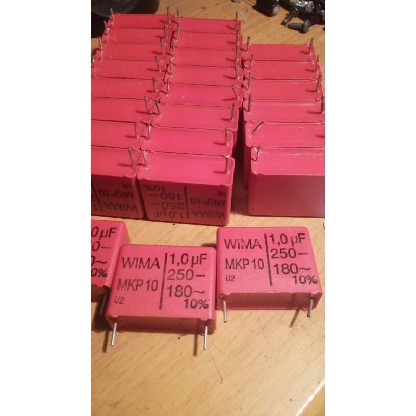 MKP10 1uF/180/250v Wima