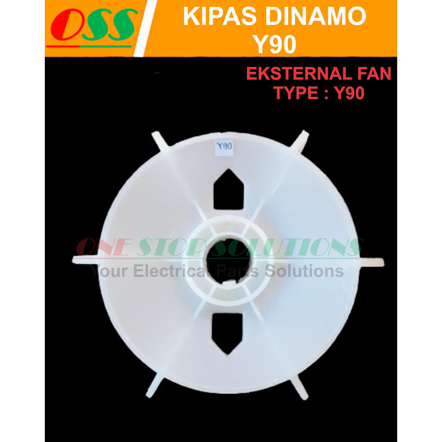 KIPAS DINAMO KIPAS MOTOR KIPAS PENDINGIN EXTERNAL FAN DINAMO Y90