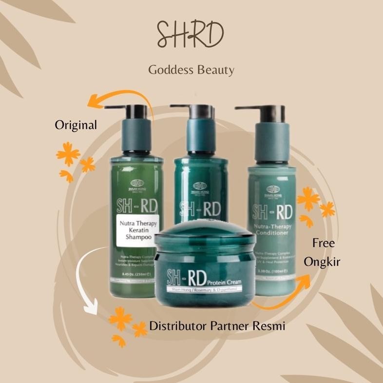 PROMOOO SHRD SH RD SHRD PROTEIN CREAM 50ML | PERAWATAN RAMBUT KERING, RONTOK | VITAMIN RAMBUT & HEAT