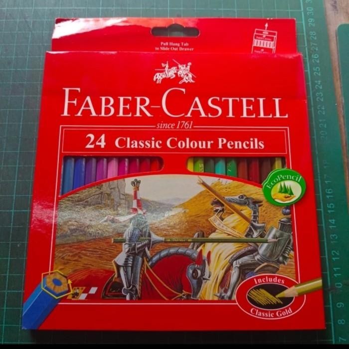 

Pensil 24 Warna Faber Castell