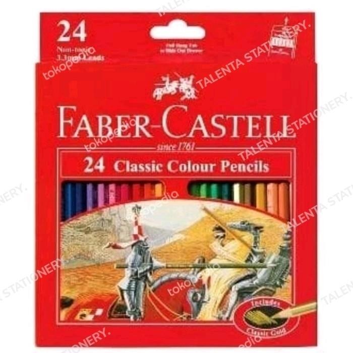 

Pensil Warna Faber Castell 24 Panjang Classic