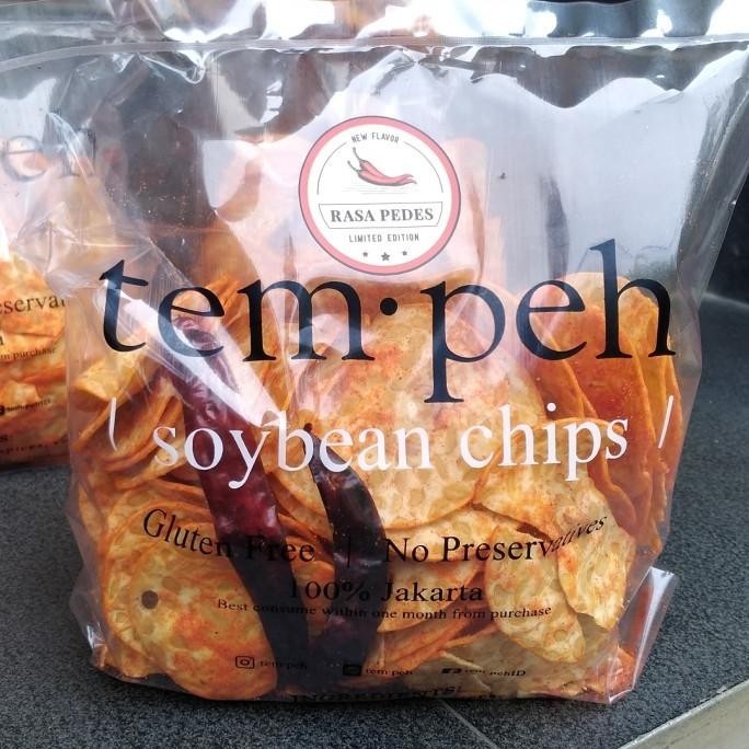 

Keripik Tempe Pedas Kripik Tempe Pedes Tem.peh 250 gr L83S