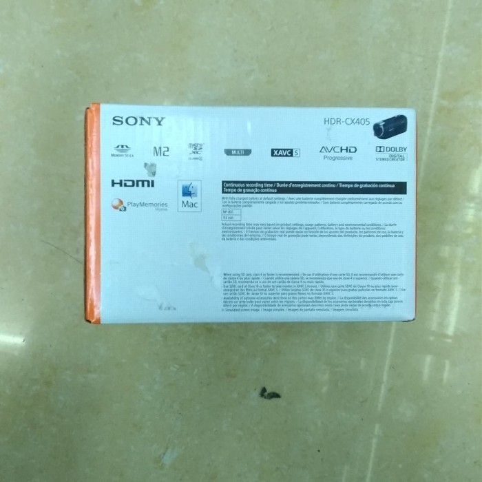 Handycam Sony Hdr-Cx405