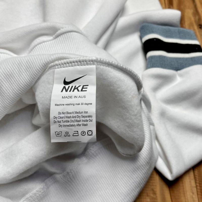 [NMDS COMPANY] PREMIUM CREWNECK CREWNECK SWEATER HOODIE NIKE RIBLINE SWOOSH FULLTAG