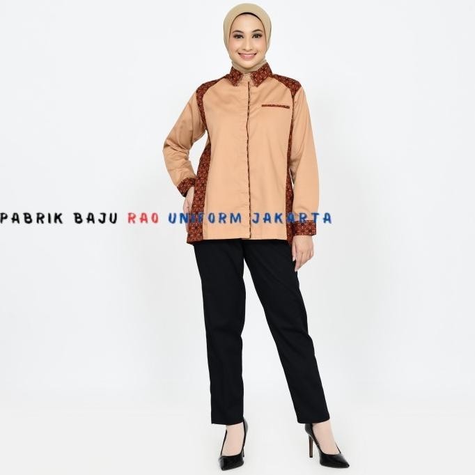 Baju Kerja Kantor Murah Seragam Karyawan Pabrik Sekolah Tu