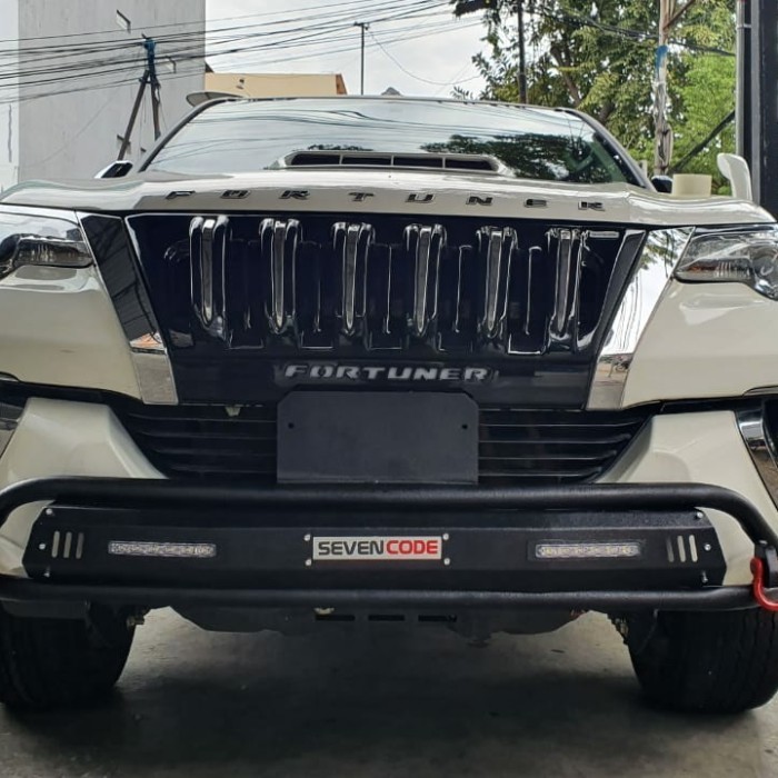 Tanduk Besi Fortuner Vrz Depan/Towing Depan Cobra Fortuner 2020/Tanduk