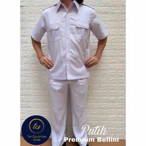 Seragam Setelan Semi Wool Pemda Pns, Safari Pemda Pria, Baju Seragam