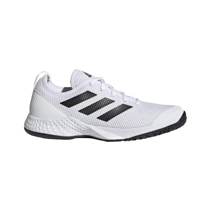 Sepatu Tenis Adidas Courtflash White/Black/Tennis Shoe Adidas -NEW